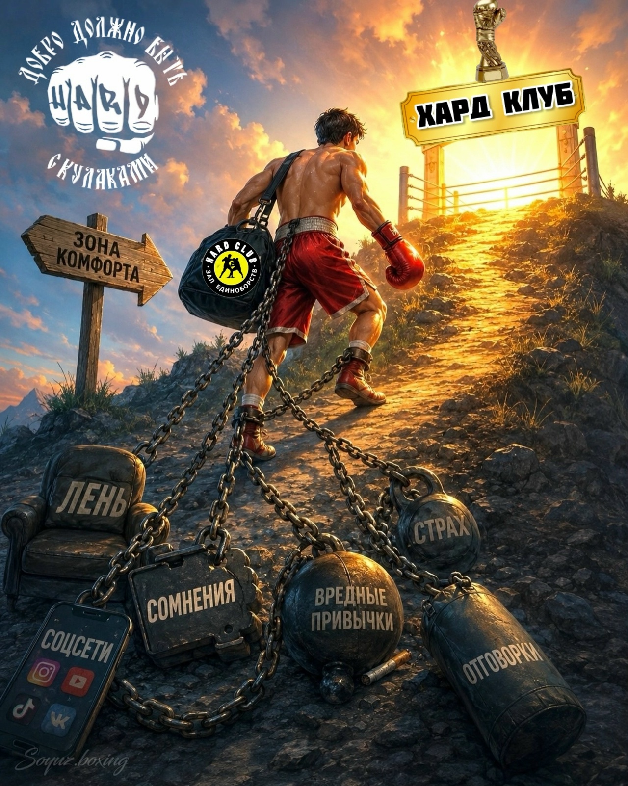 Секция классического бокса Hard Club