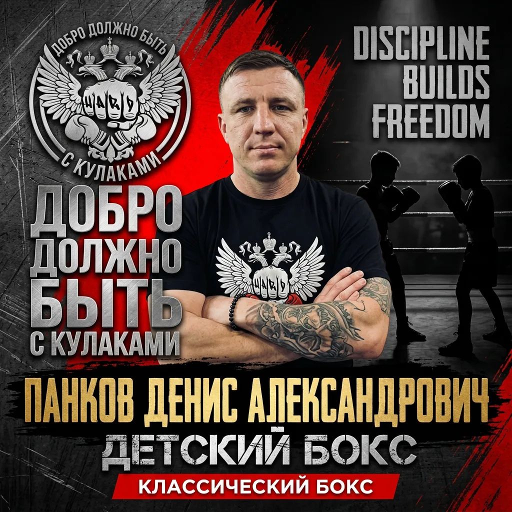 Тренер по классическому боксу для детей Денис Панков - Hard Club Лыткарино